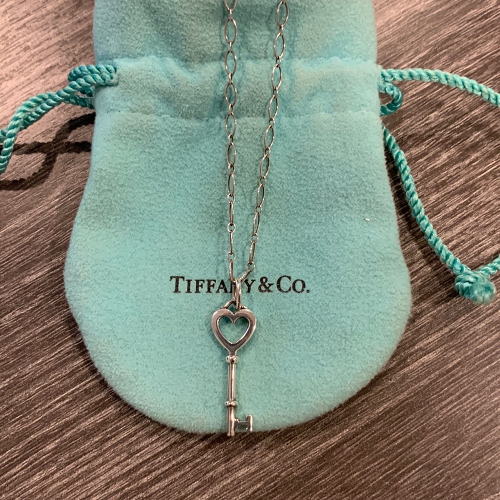 Tiffany & Co. Heart Key Pendant
